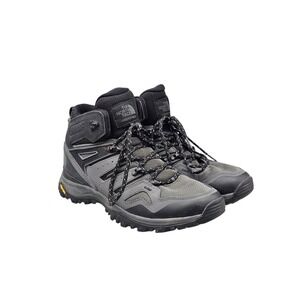 The North Face Men's Size 10.5 EUC Hedgehog Mid Black Vibram Sole Hiking Boots
